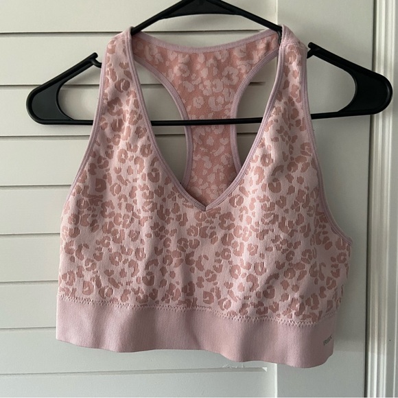 RBX Leopard Print Sports Bras Black Purple Pink Set of 3 Size XL - Picture 9 of 13